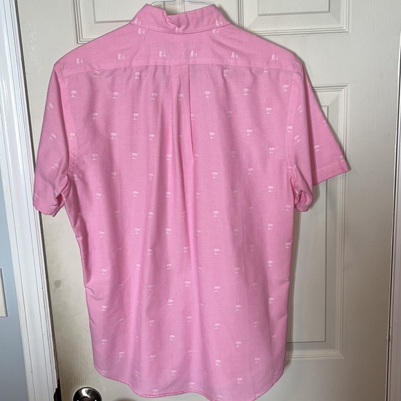 Pink Ralph Lauren Slim Fit Short Sleeve Button Down - Picture 4 of 4